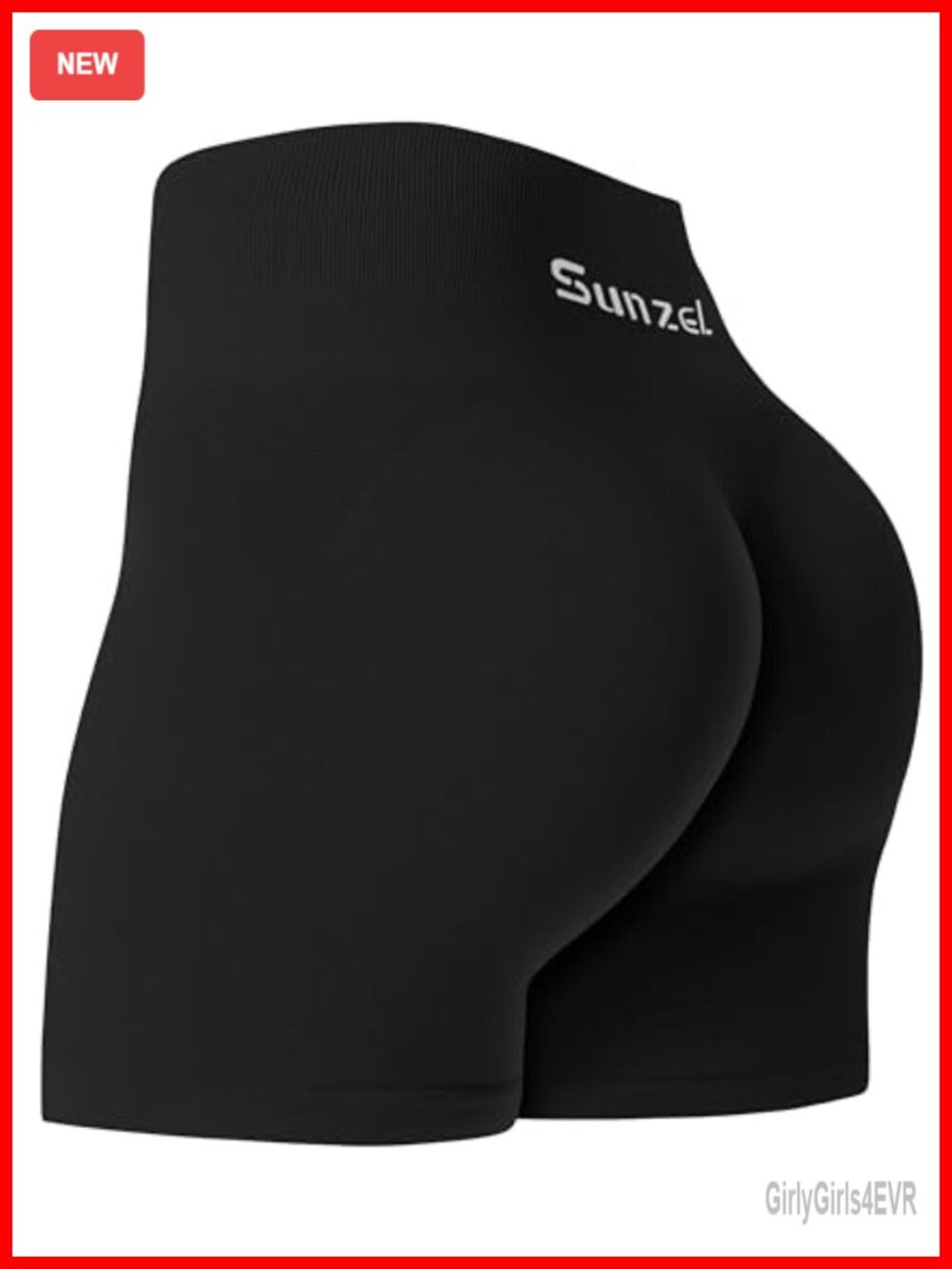 Seamless Scrunch Workout Shorts High Waist Stretch Gym Yoga Biker Shorts